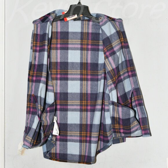 Eddie Bauer Ladies'‎ Microfleece Button-Up Shirt - Picture 5 of 7